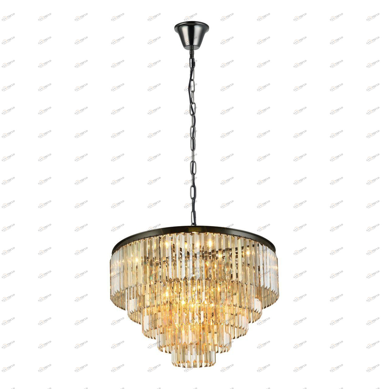 Подвесная люстра Divinare Nova Cognac 3002/06 SP-18 DIVINARE ДИЗАЙНЕРСКИЕ, NOVA COGNAC 109217 Коричневый 