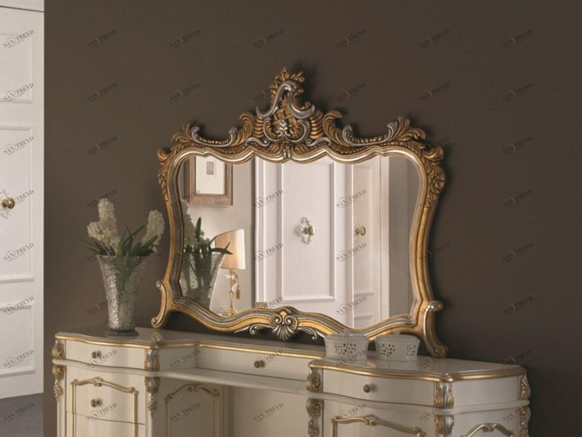 SCAPPINI & C Зеркало сусальным золотом в настенной раме 35th anniversary sun-id-1485910