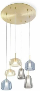 Miloox Подвесной светильник из боросиликатного стекла X-ray