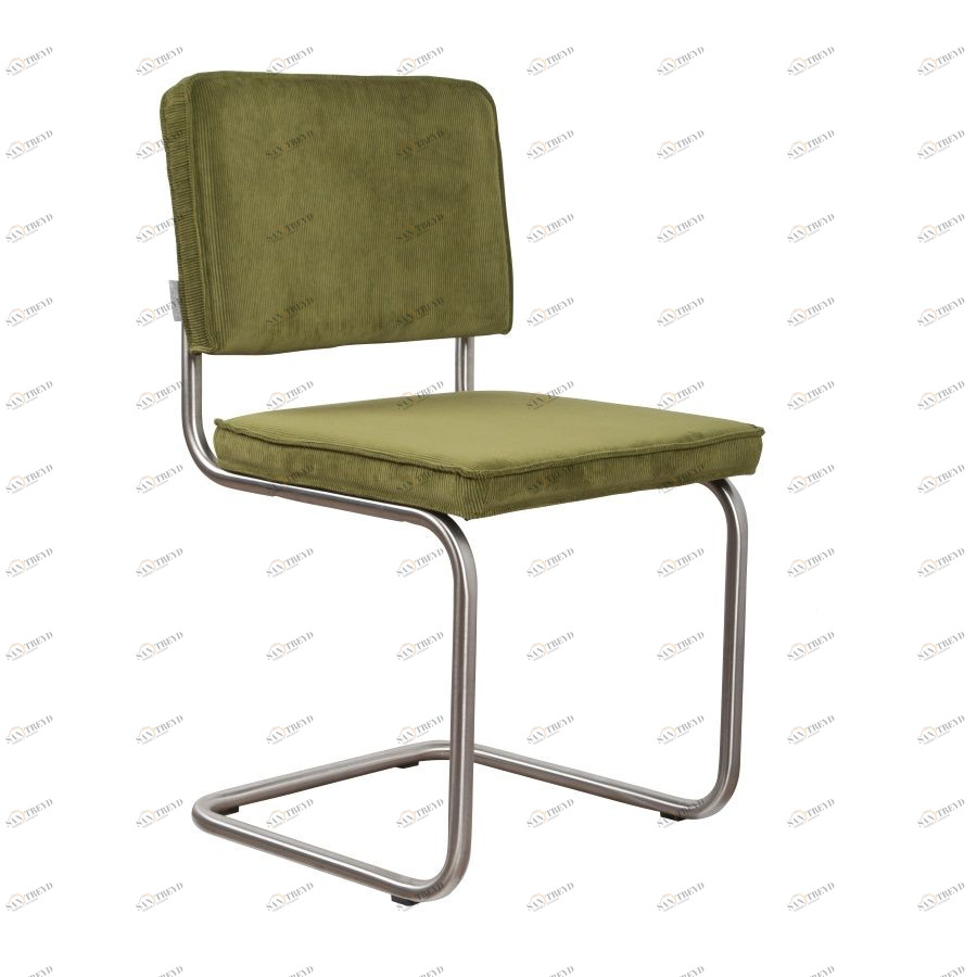 Стул Ridge Brushed Rib зеленый Zuiver 1100086