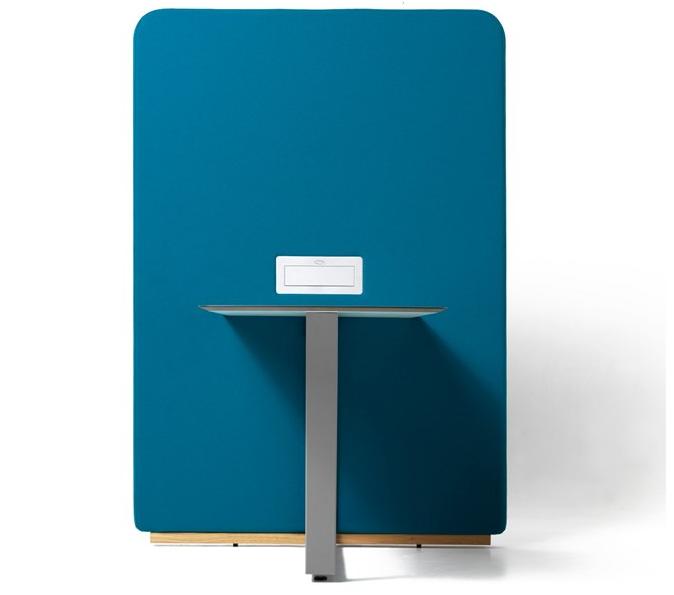 Diemme Офисный стол с разъемом usb и перегородкой Circuit media & privè sun-id-1354602 - Вид №1