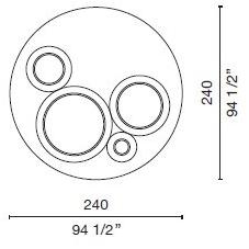Cappellini Ковер из смесовой шерсти из Новой Зеландии  Tuc3  - Вид №4