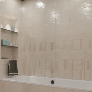 Плитка настенная Нефрит-Керамика Театро 30x20 см 1.2 м² глянцевая цвет бежевый