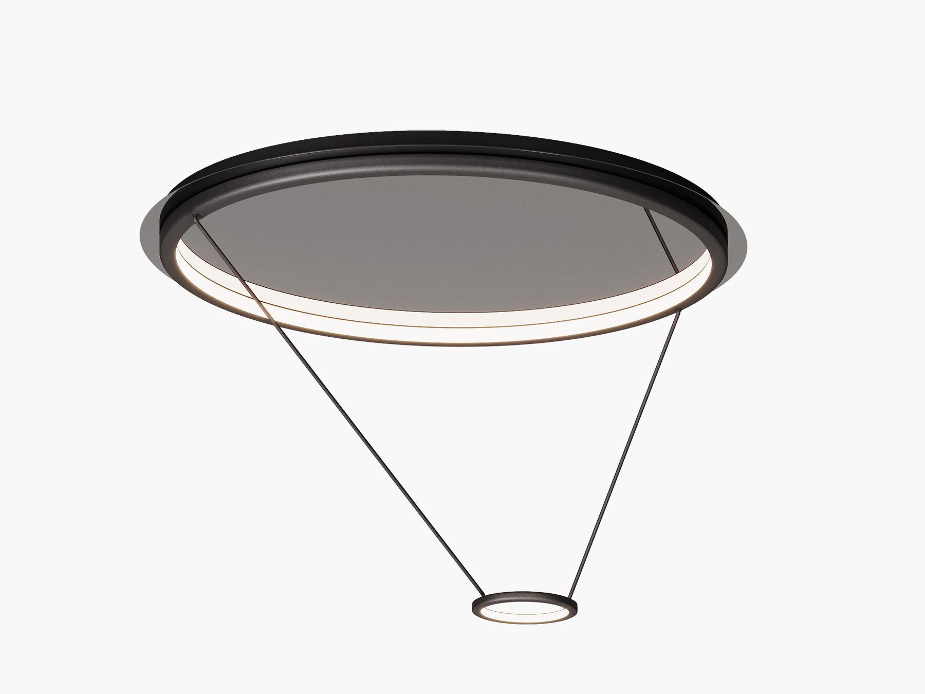 Металлическая светодиодная потолочная лампа с регулируемой яркостью Italamp Loop ARCH-00034140