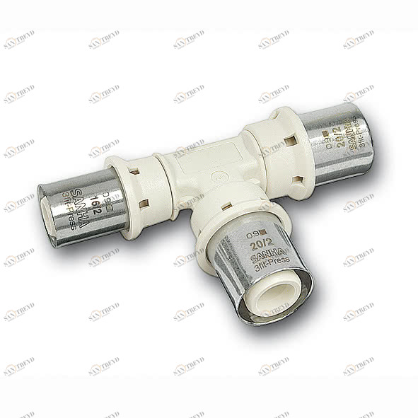 135130322032 SANHA 35130 3fit-Press PPSU тройник ВПр 32x20x32 мм 