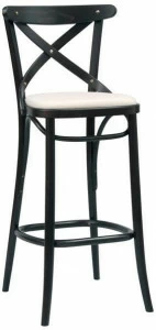 TON Деревянный табурет со встроенной подушкой