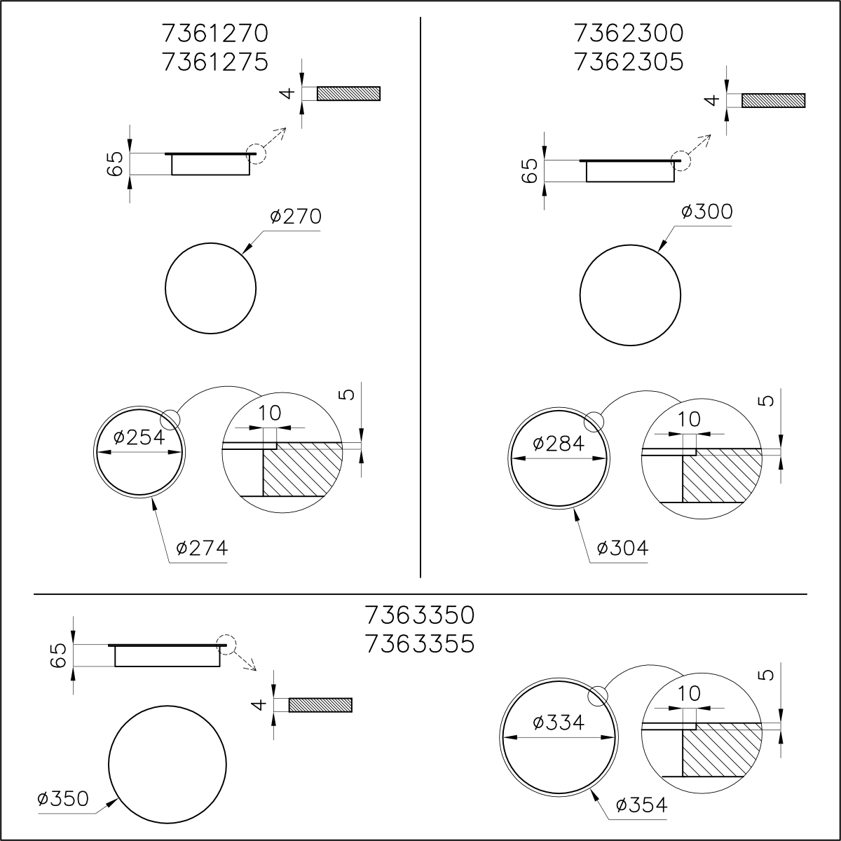 7366035 Варочная панель Modular Induction 7366 035 Fosterspa  - Вид №1