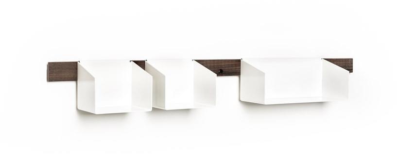 Atelier Belge Деревянная полка с металлическими контейнерами sun-id-1443567 - Вид №1