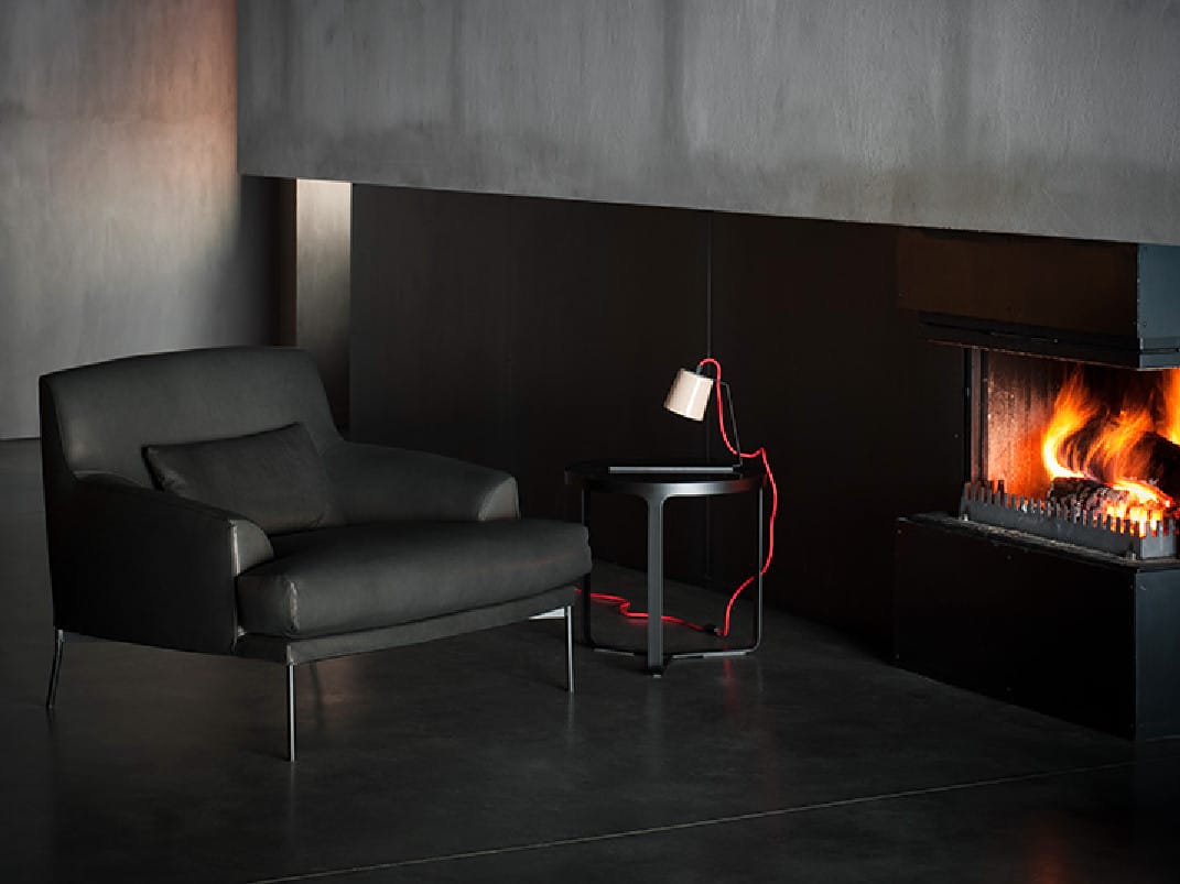 Кожаное кресло с подлокотниками Tacchini Монтевидео ARCH-00100268 - Вид №2