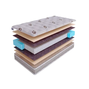 90975187 Матрас SkySleep NATIVE PRO Latex S1000 140x210 см независимый пружинный блок, полутораспальный, ортопедический, латексны STLM-1385649