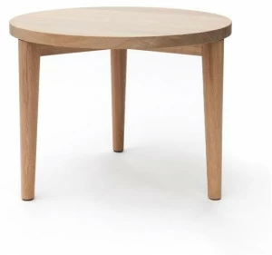 Nikari Низкий круглый деревянный журнальный столик 12 design for nature