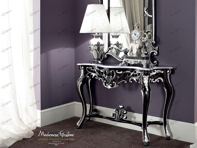 Modenese Gastone Прямоугольная деревянная консоль в классическом стиле Bella vita sun-id-1354269