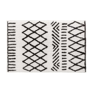 Коврик для ванной комнаты Moroshka Nomads 40х60 см цвет белый