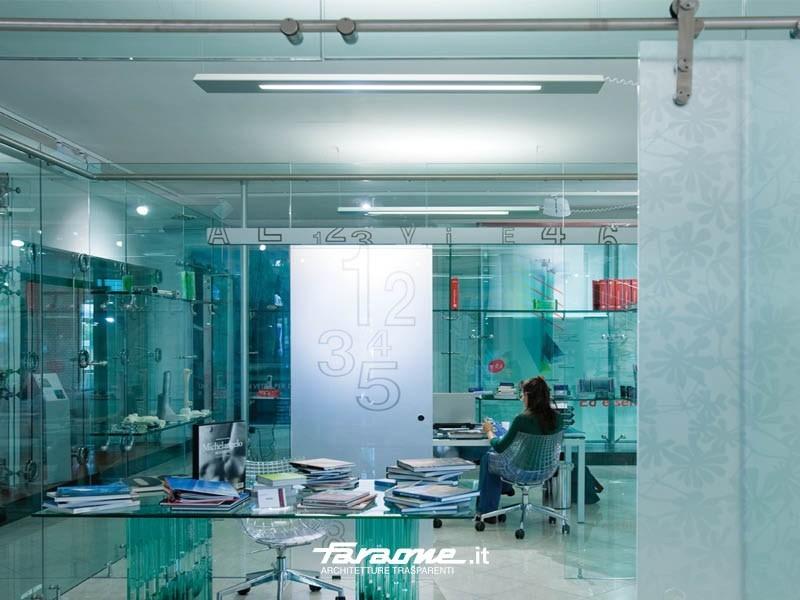 FARAONE Стеклянная передвижная стена Vetrodivide sun-id-1463558 - Вид №2