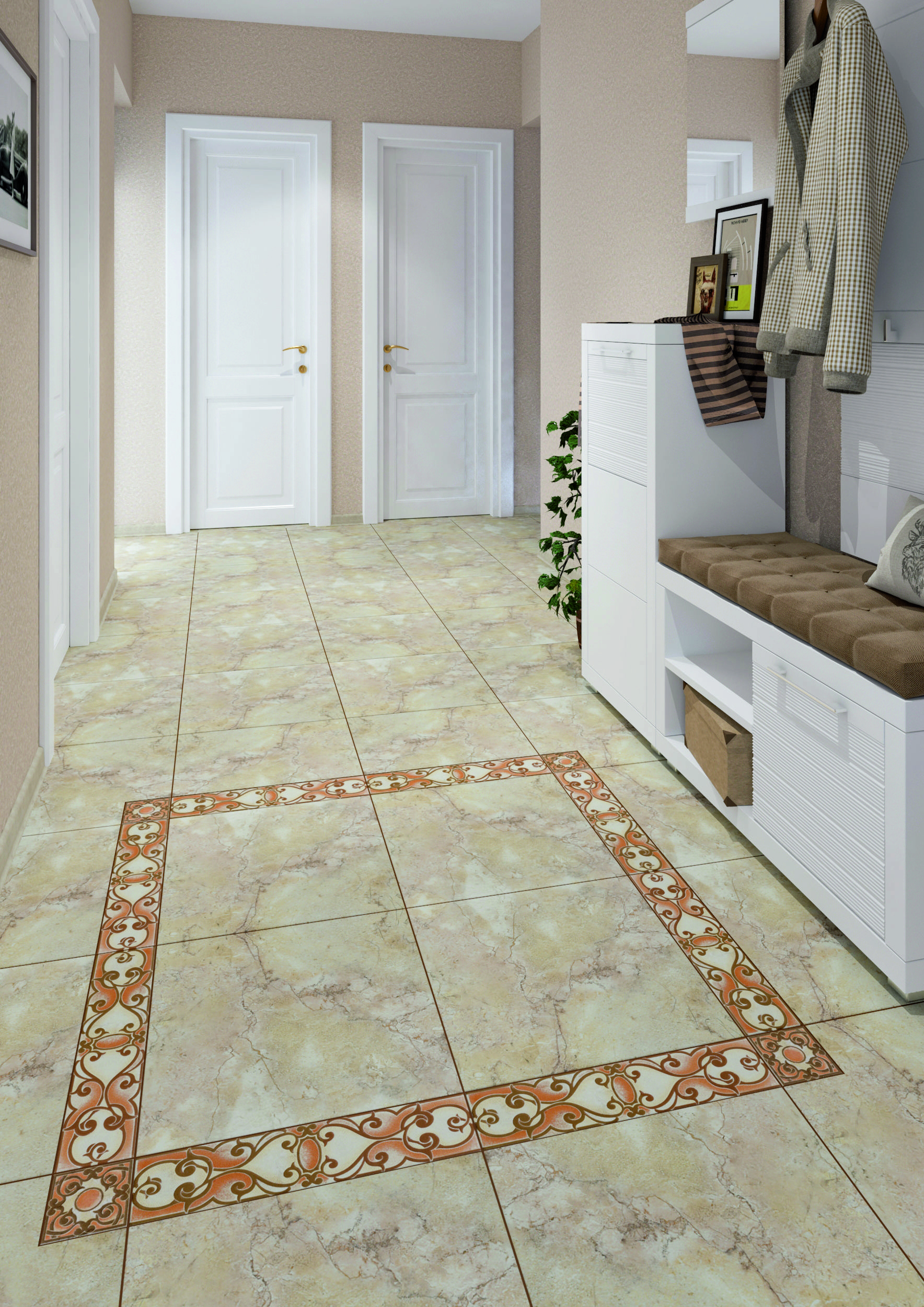 LB CERAMICS Санторини - Декоративная вставка 10х10 см под натуральный камень 88295543 STLM-0077474 - Вид №3