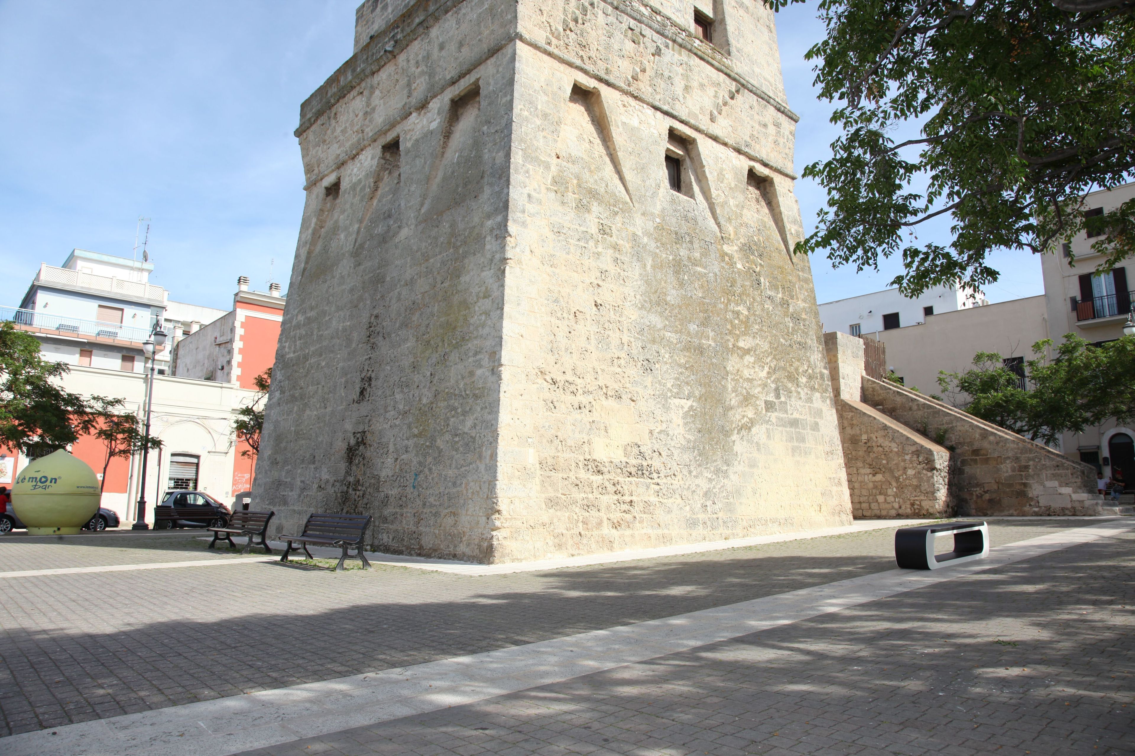 Стальная и деревянная скамья без спинки CITYSì ARMONY ARCH-00045270 - Вид №26