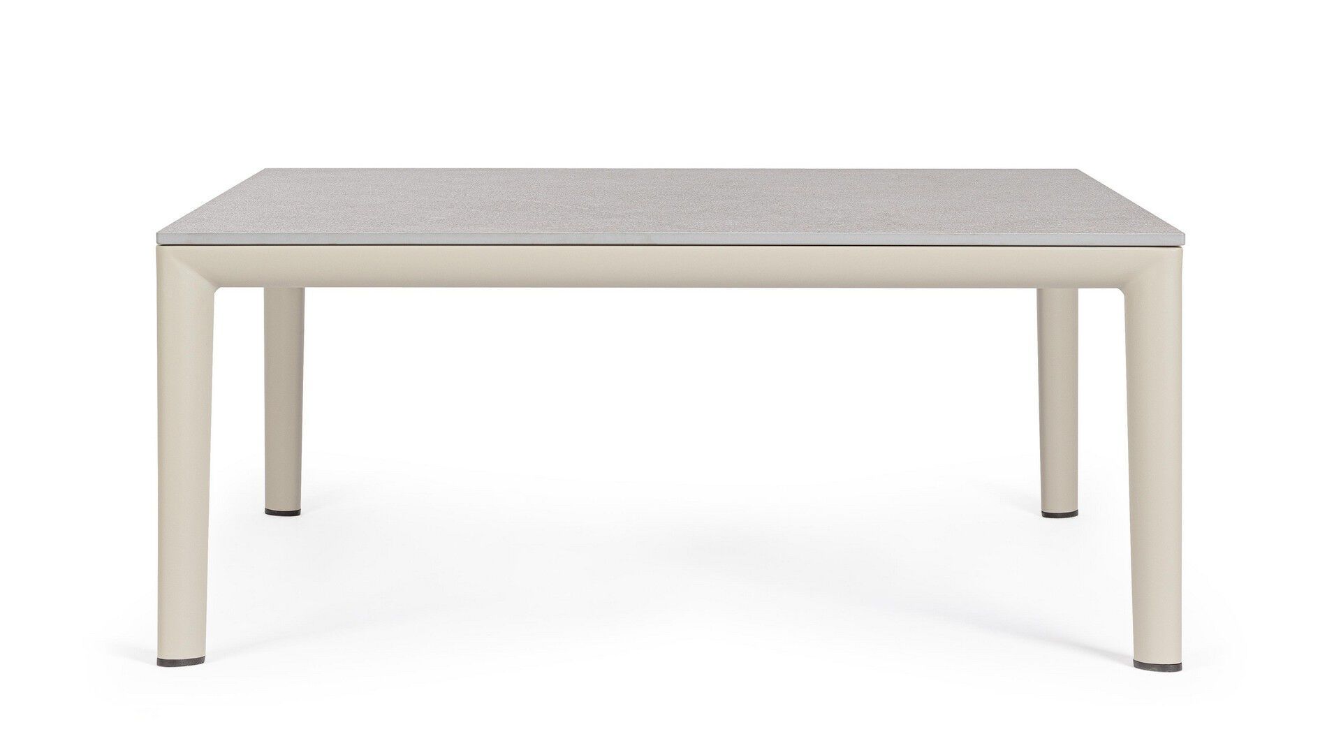 Квадратный садовый стол из спеченного камня и алюминия BIZZOTTO Gerald ARCH-00143921 - Вид №7