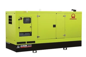 Дизельный генератор Pramac GSW225I в кожухе
