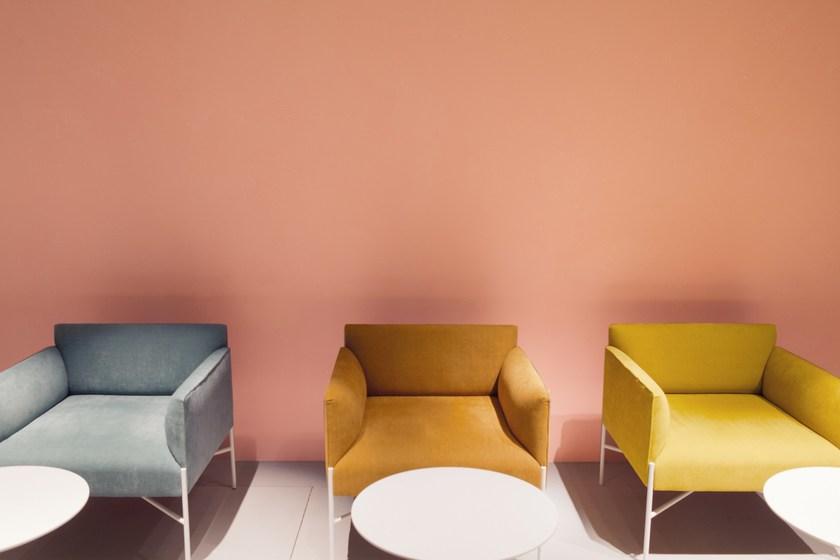 Tacchini Кресло из ткани с подлокотниками Chill-out sun-id-1488317 - Вид №3