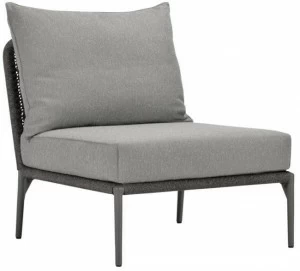 JANUS et Cie Центральный модуль из алюминия и веревка для модульного дивана Knot