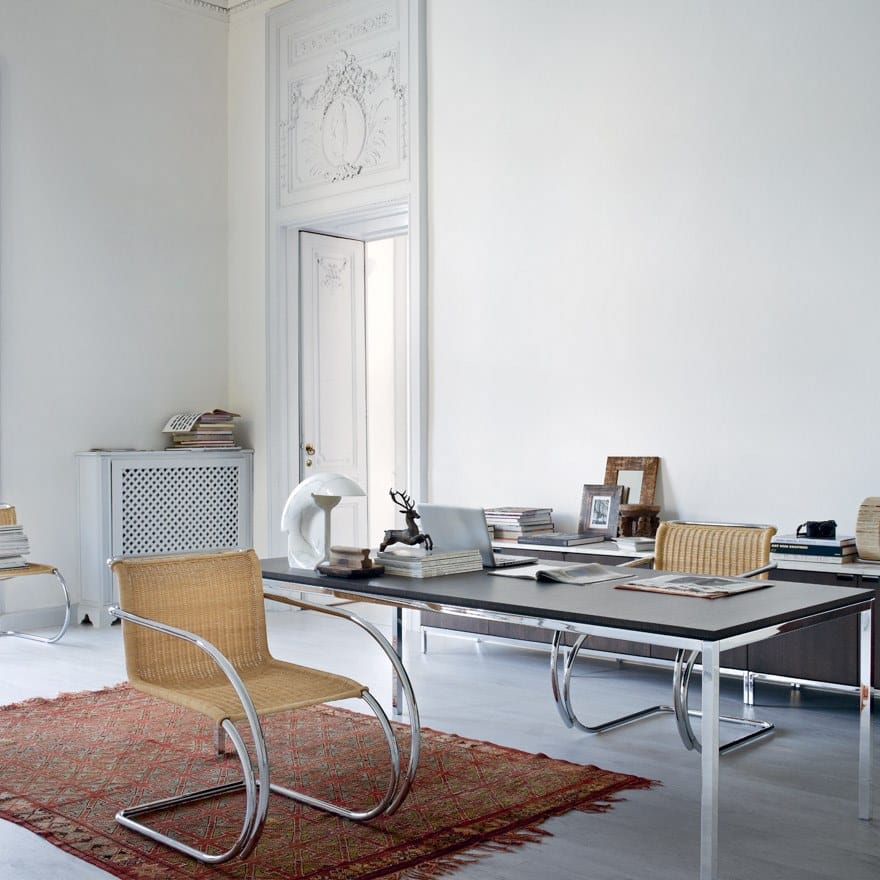 Консольный стул из ротанга с подлокотниками Knoll MR ARCH-00130386 - Вид №1