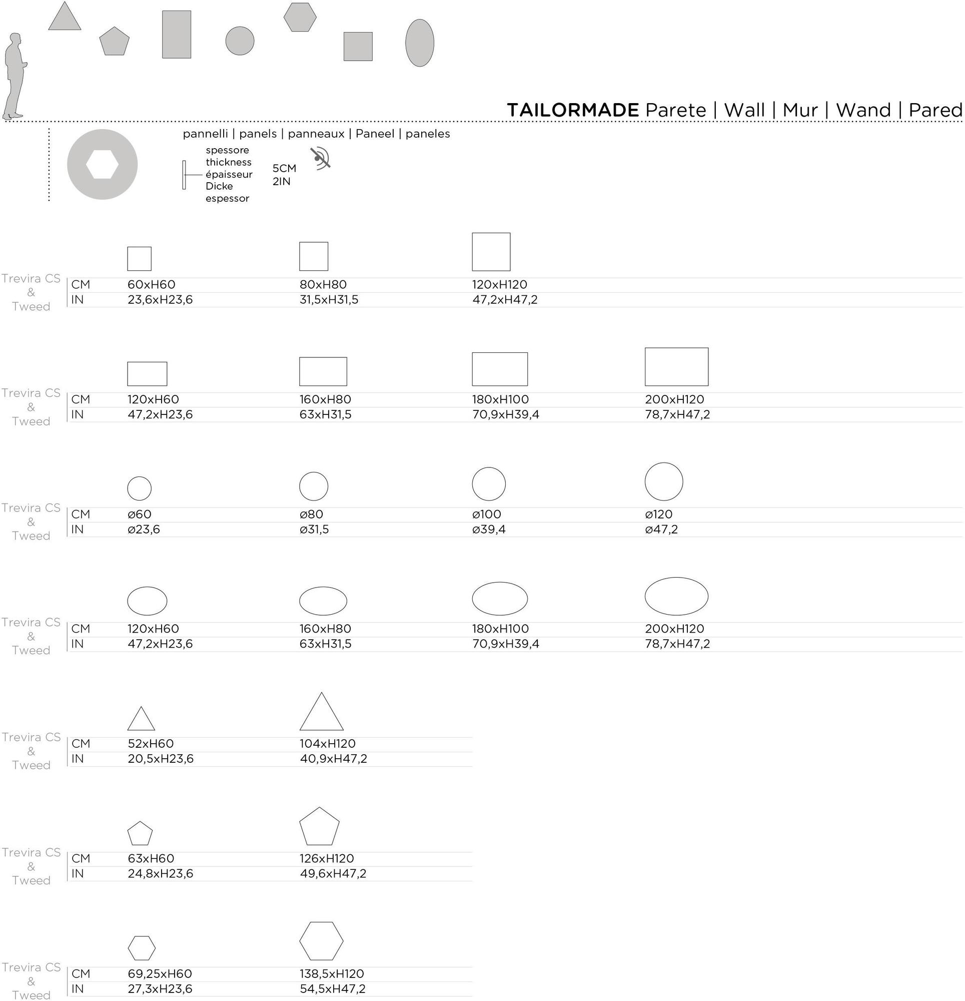 Slalom Акустическая стеновая панель из полиэфирного волокна Tailor made sun-id-1356889 - Вид №8