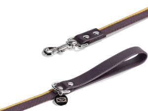 Кожаный поводок для собак