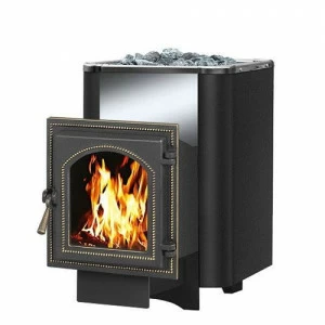 Печь для бани Везувий Сенсация 12 Антрацит (220) чугунная