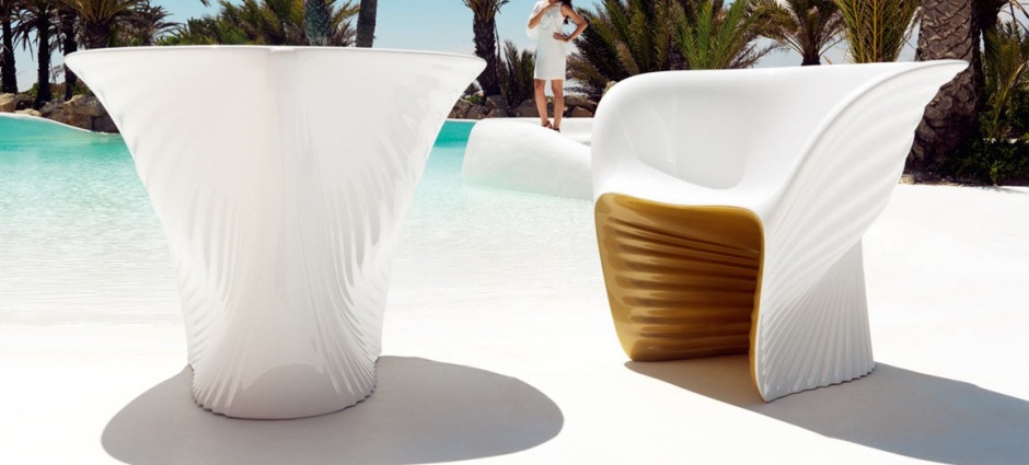 004074 Круглый столик Vondom Biophilia - Вид №1