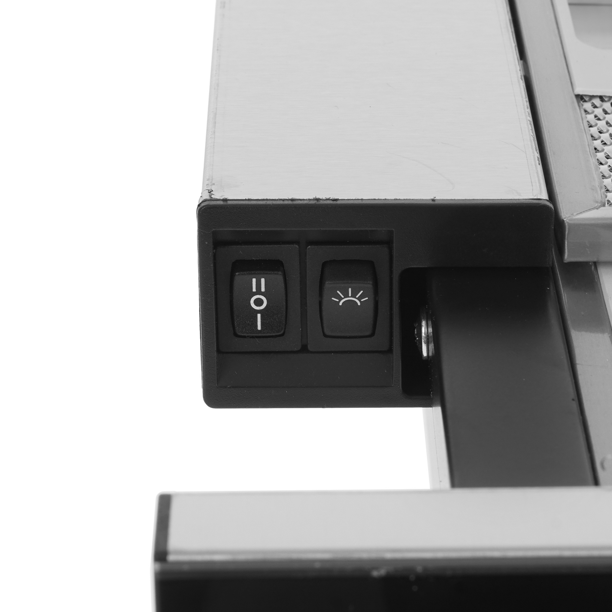 1201508 Вытяжка телескопическая ELIKOR Интегра Glass 50Н-400-В2Д серебристый/черный STDN-0000739 - Вид №5