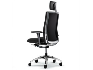 Офисное кресло с откидывающейся спинкой с 5 спицами