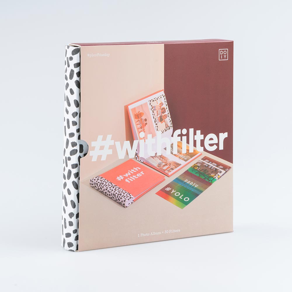 DYPHOTACO Фотоальбом с фильтрами коралловый Doiy  - Вид №2