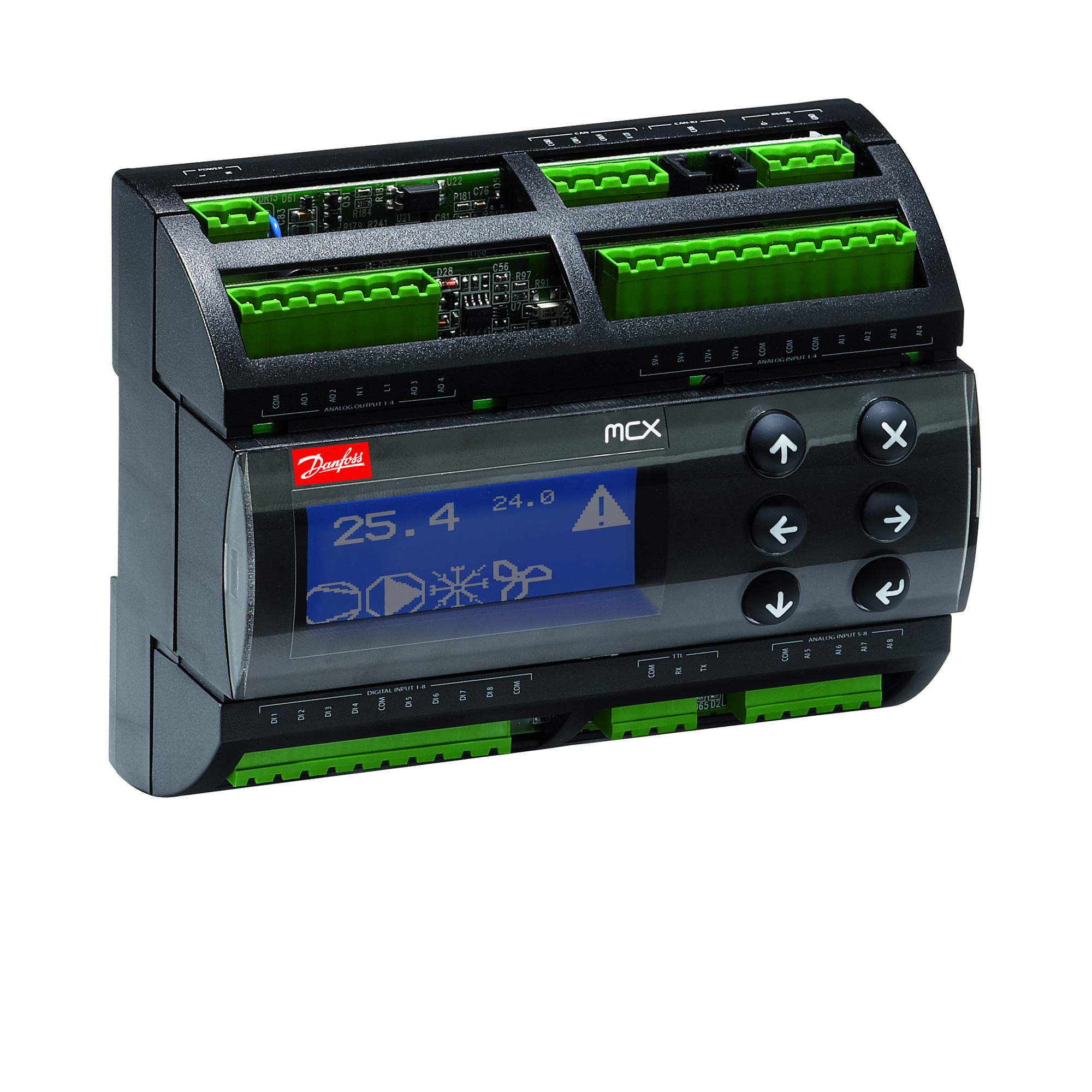 Danfoss MCX 08M2 MCX08M2 контроллер программируемый 080G0315  - Вид №8