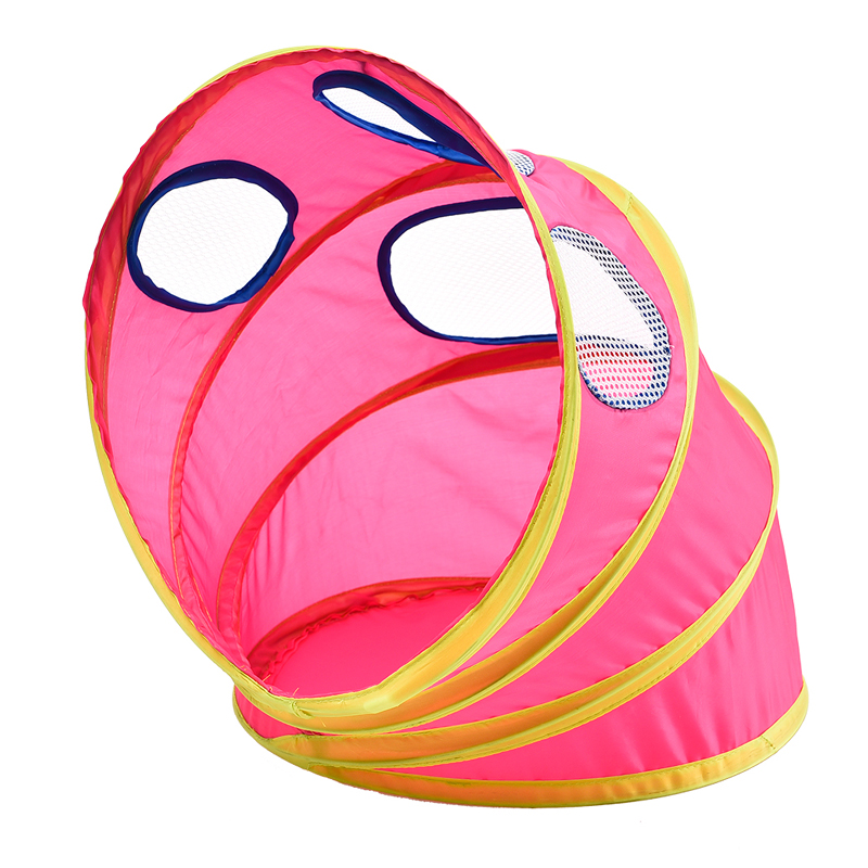 ПР0050056 Тоннель для кошек игровой красный 36х42см Foxie 