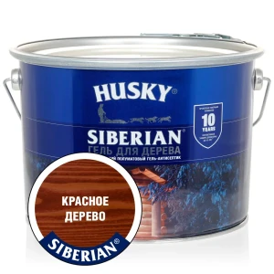 90286417 Антисептик HUSKY 25301 полуматовый красное дерево 9 л STLM-1332757