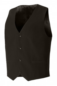 62864 Жилет  мужской BLACK El-Risto  Одежда для официантов  размер 44