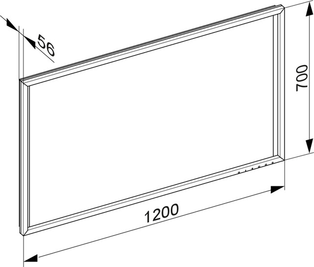 19098012500 Зеркало с подсветкой KEUCO Edition 90 - Вид №6