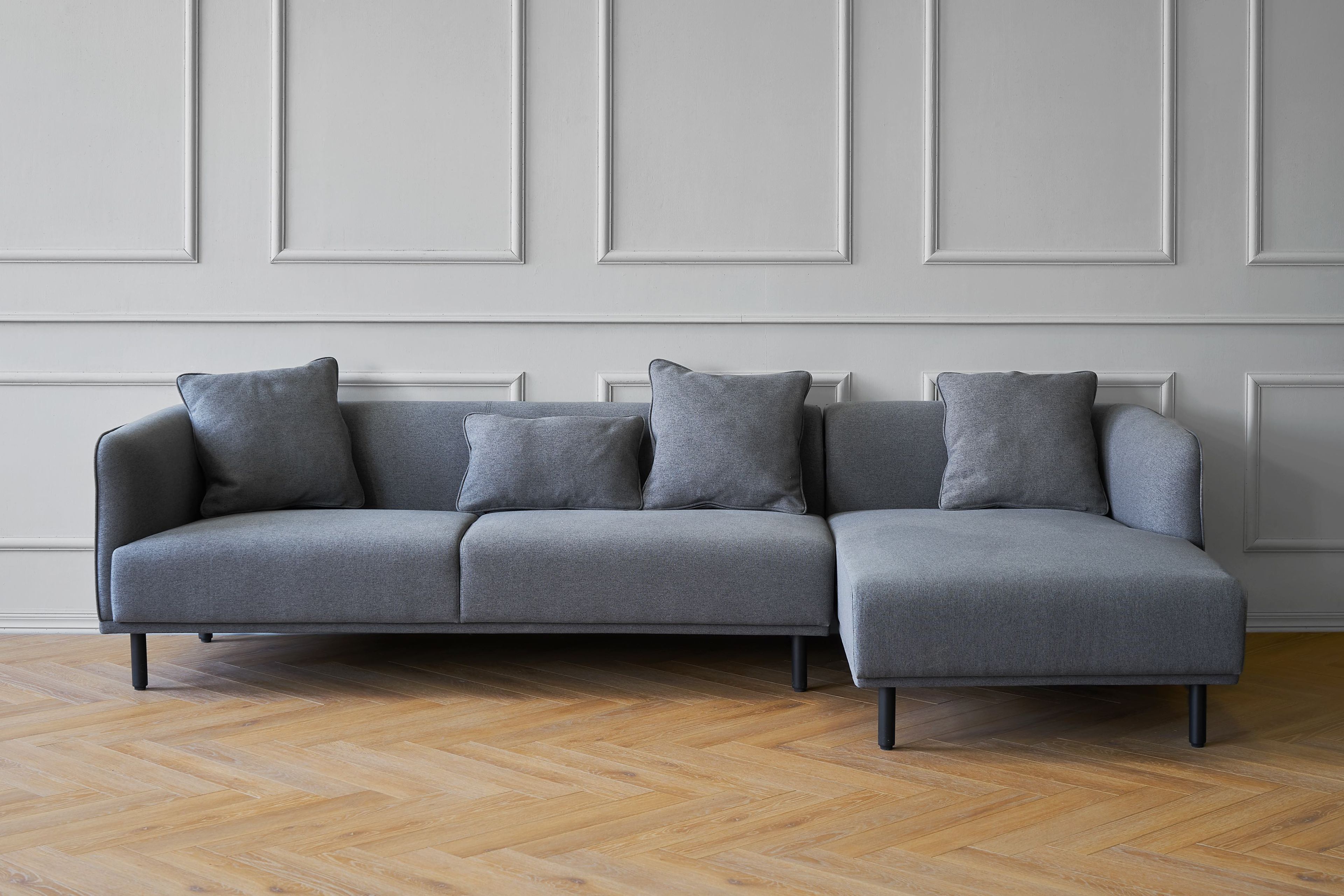 Тканевый диван с полуостровом Grado Design ARCH-00127440 - Вид №1