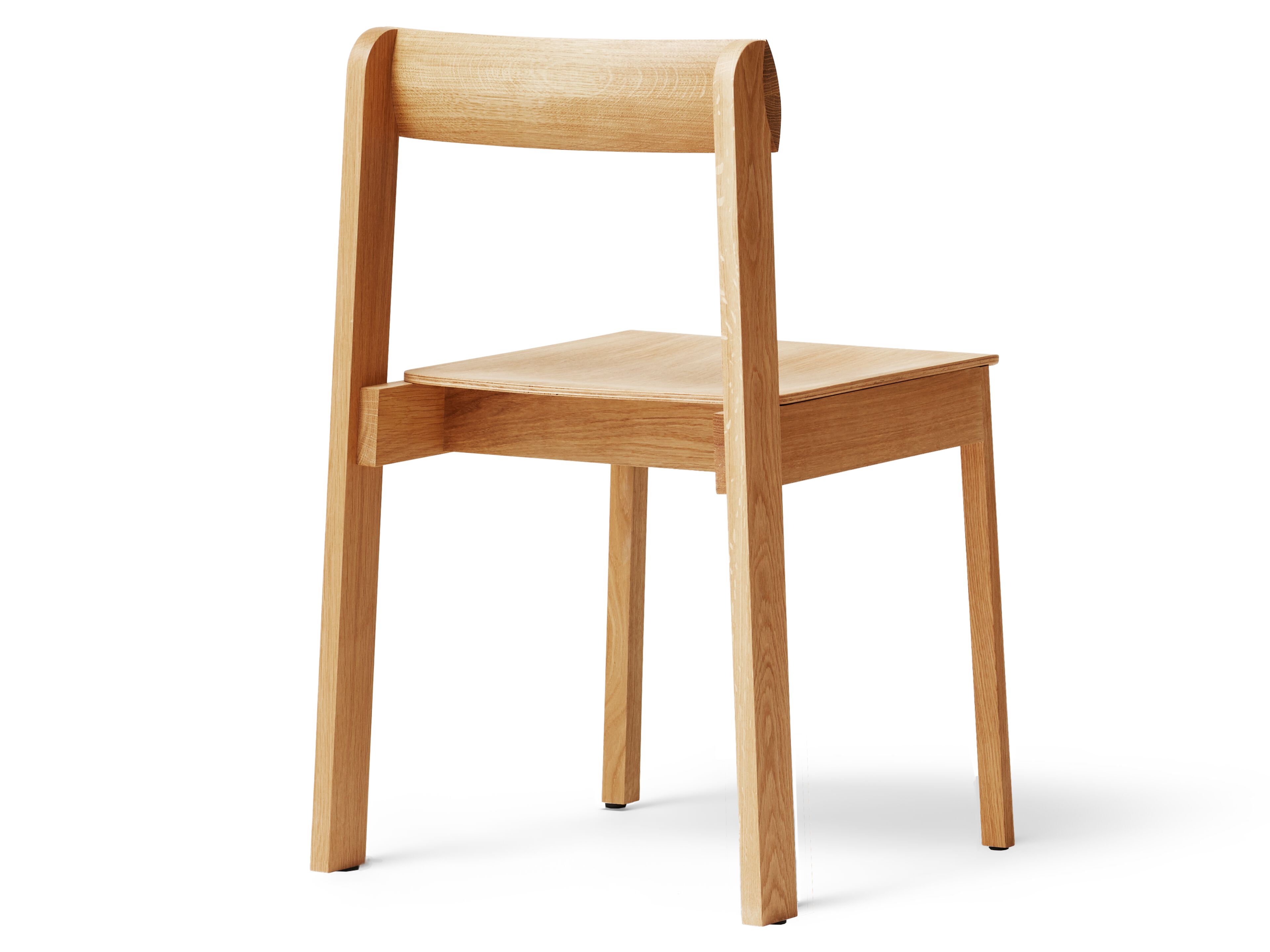 Штабелируемый стул из дуба с открытой спинкой Form & Refine Blueprint ARCH-00105045 - Вид №27