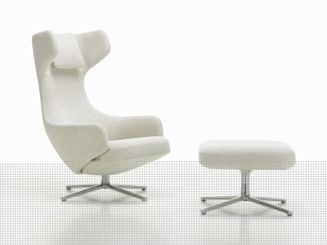 Вращающееся кресло с подставкой для ног VITRA Repos &amp ARCH-00026707