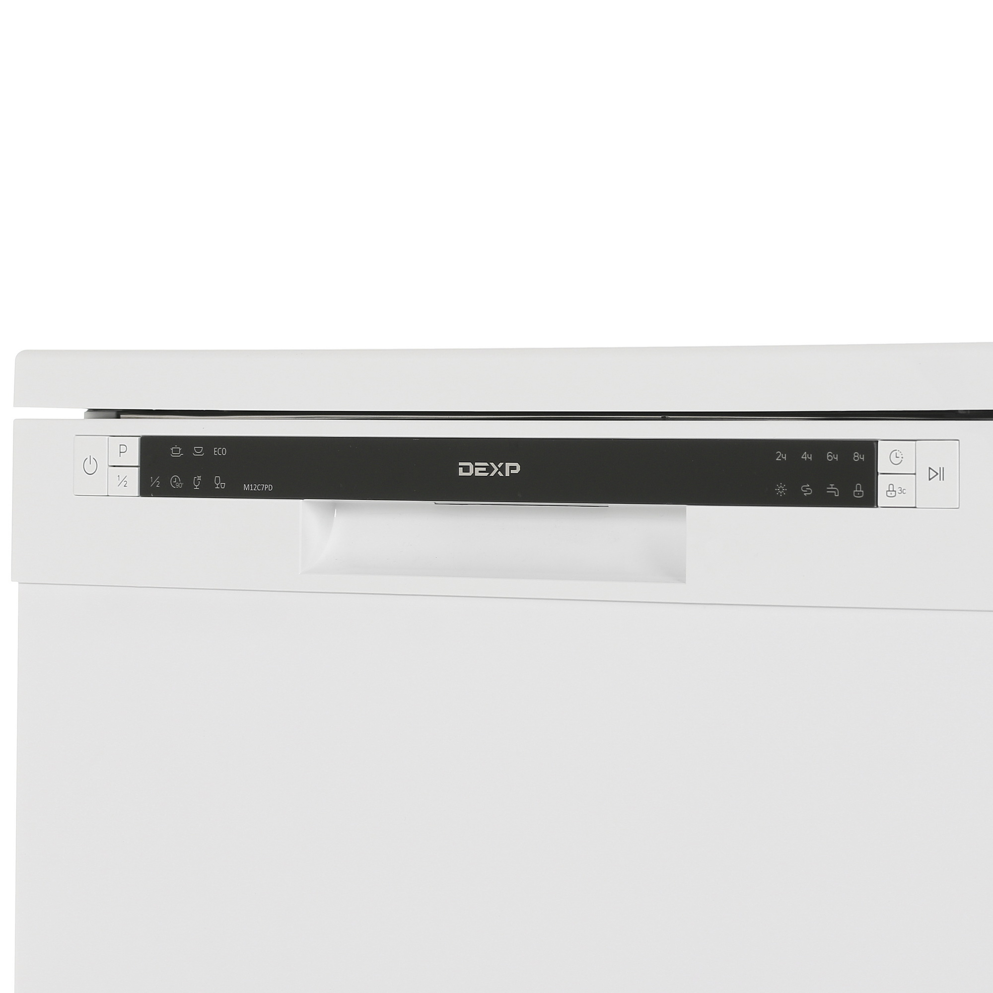 1375149 Посудомоечная машина DEXP M12C7PD белый STDN-0144507 - Вид №3