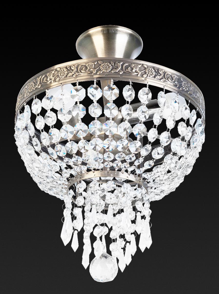 Потолочный светильник Toplight Phillis TL1500X-03AB TOPLIGHT КАСКАДНЫЕ 202106 Бронза;прозрачный  - Вид №1