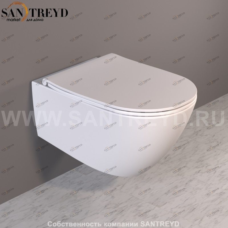 371430 Подвесной унитаз настенный Белый Kerasan Aquatech Италия