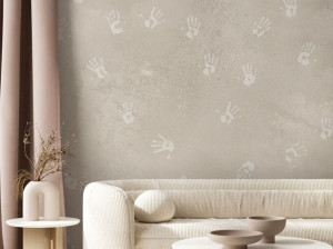Нетканые рулонные гипсовые обои