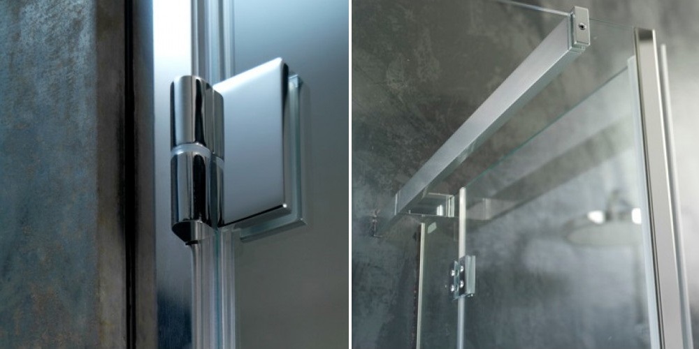 Душевой уголок Solo S05 140x80 см Karolitalia BLUBLEUSOLOS05140X80 - Вид №1