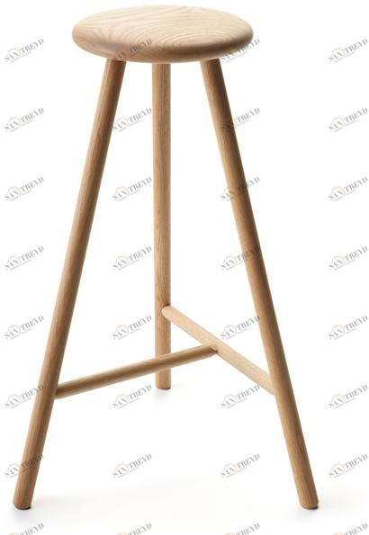 Nikari Высокий табурет из дуба sun-id-1438638