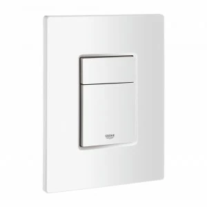 Панель смыва для унитаза GROHE Skate Cosmopolitan (3 режима смыва), альпин-белый (38732SH0)