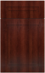 Фасады для кухни Модерн Фрезеровка «Ла Дефанс» Вишня Шираз №168