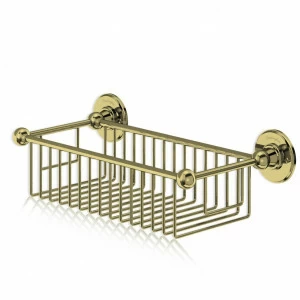 Прямоугольная полка- решетка, глубокая [A23 GOL] GOLD Burlington A23 GOL 330 x 155 x 88