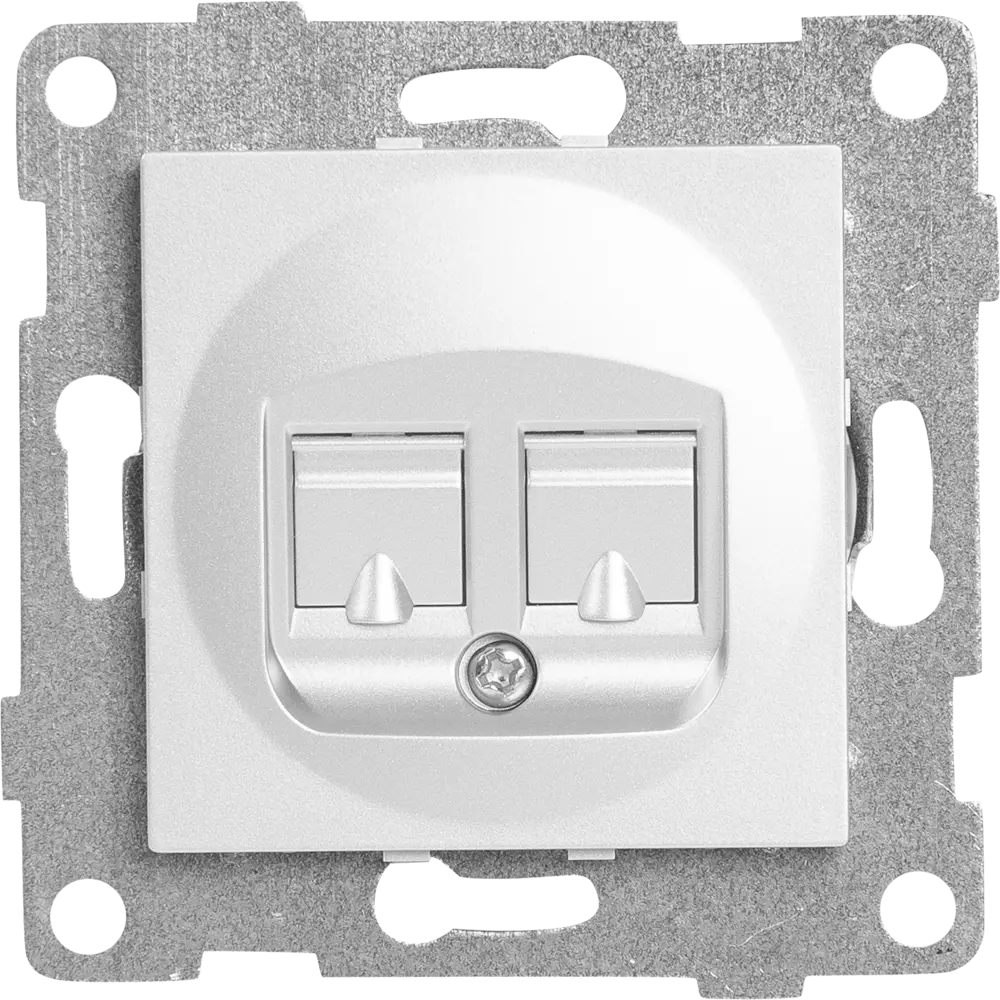 Розетка компьютерная GUSI Electric для интернета и телефона 83864431 Ugra STLM-0045213 - Вид №1